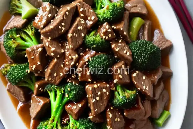 Chinese-American Beef and Broccoli With Oyster Sauce Recipe