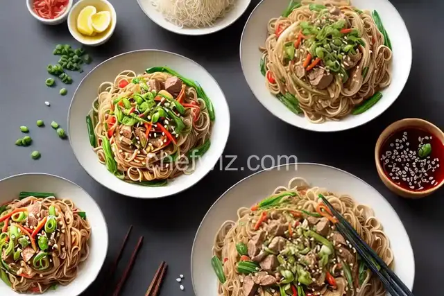 Chinese Birthday Noodles