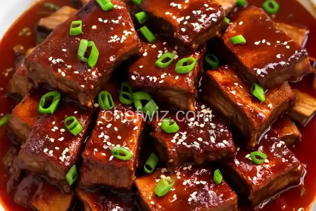Chinese Braised Spare Ribs