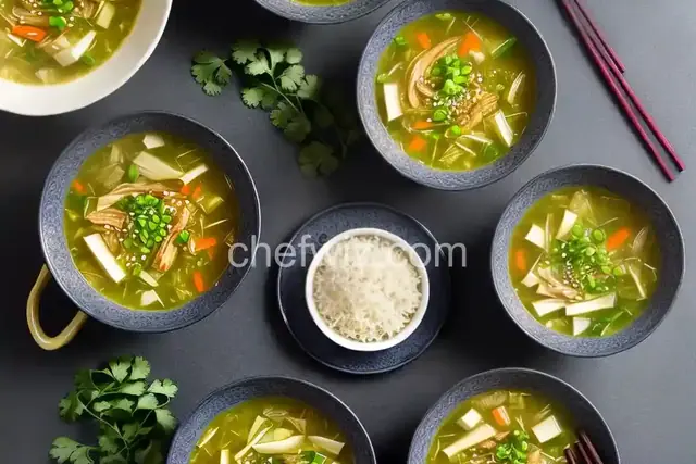 Chinese Cabbage and Ginger Soup