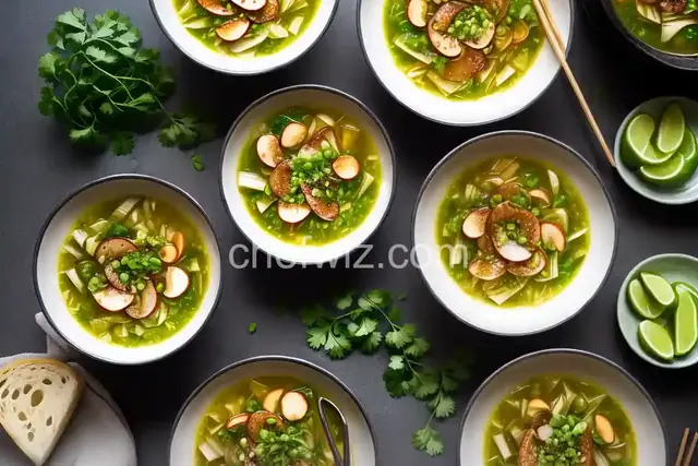 Chinese Cabbage with Scallop Soup