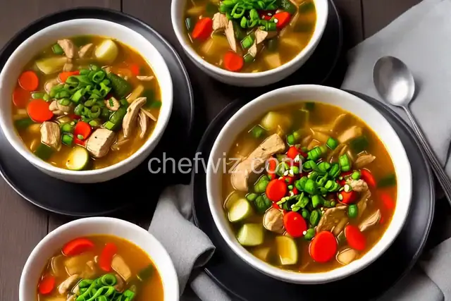 Chinese Chicken Vegetable Soup