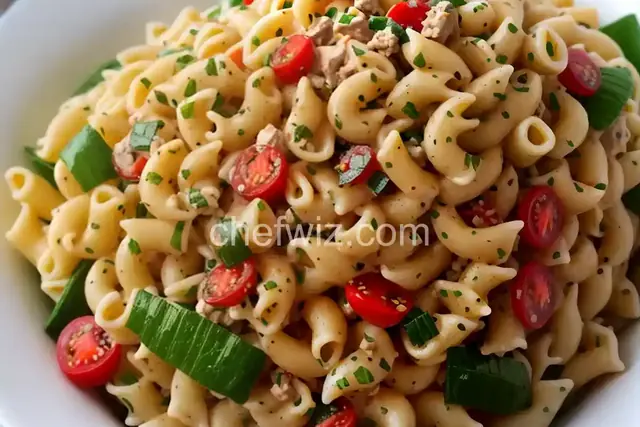 Chinese Cold Pasta Salad