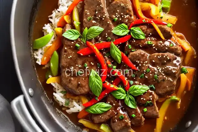 Chinese Pepper Steak