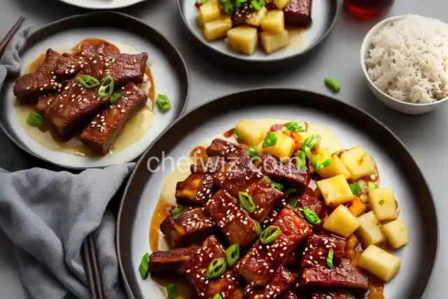 Chinese Spareribs with Pineapple