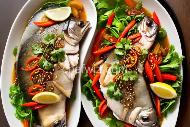 Chinese-Style Steamed Fish