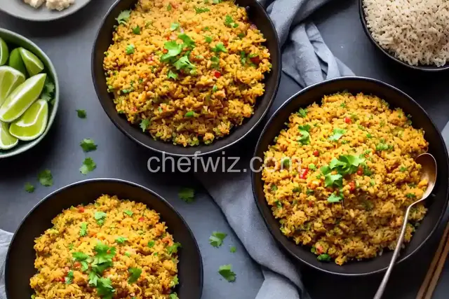 Chipotle Cauliflower 'Rice'
