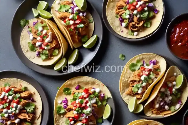 Chipotle Chicken Tacos with Potatoes and Guacamole