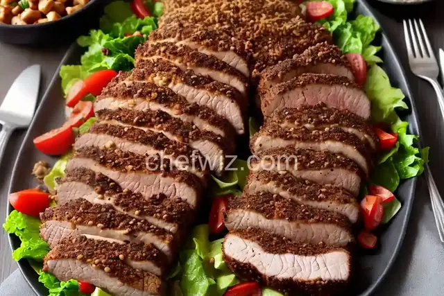 Chipotle Crusted Pork Tenderloin