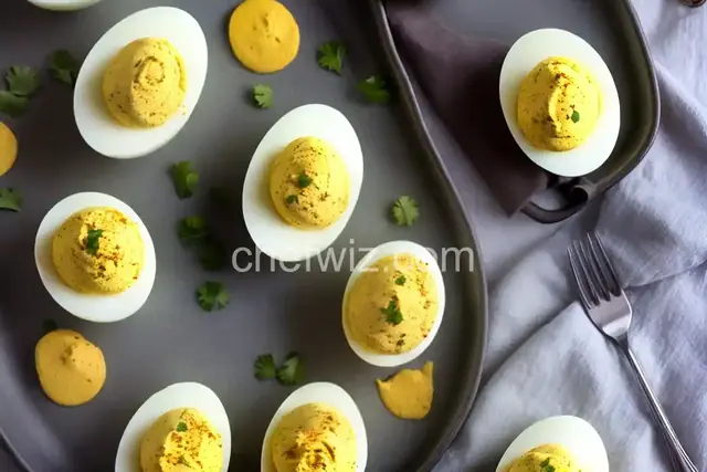 Chipotle Deviled Eggs