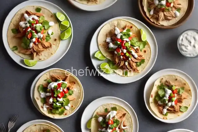 Chipotle Roast Chicken Tacos