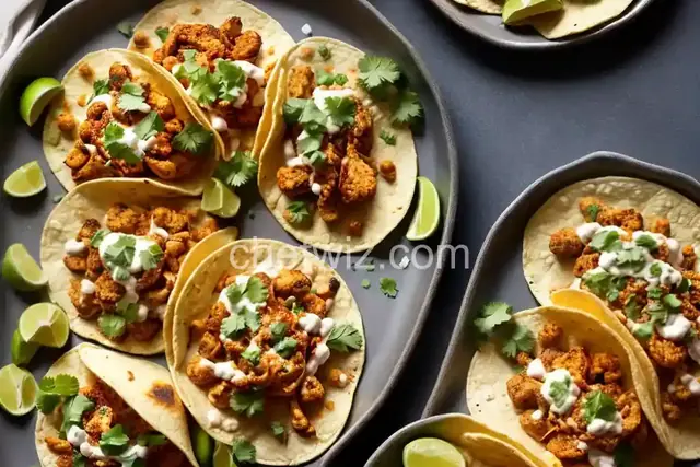 Chipotle-Roasted Cauliflower Tacos