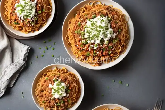 Chipotle Spaghetti