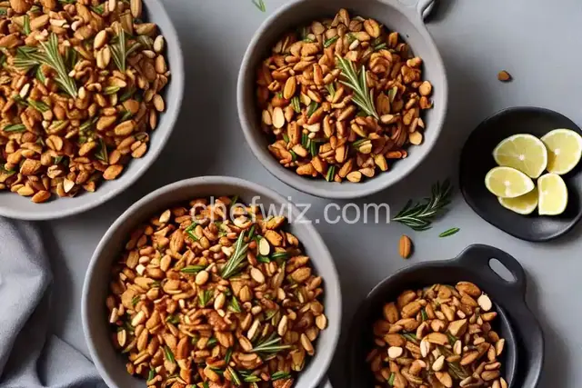 Chipotle and Rosemary Roasted Nuts