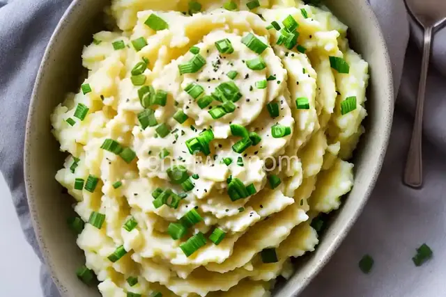 Chive and Garlic Mashed Potatoes