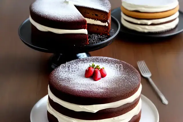 Chocaroon Cake