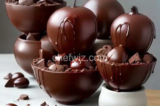 Chocolate Balloon Bowls