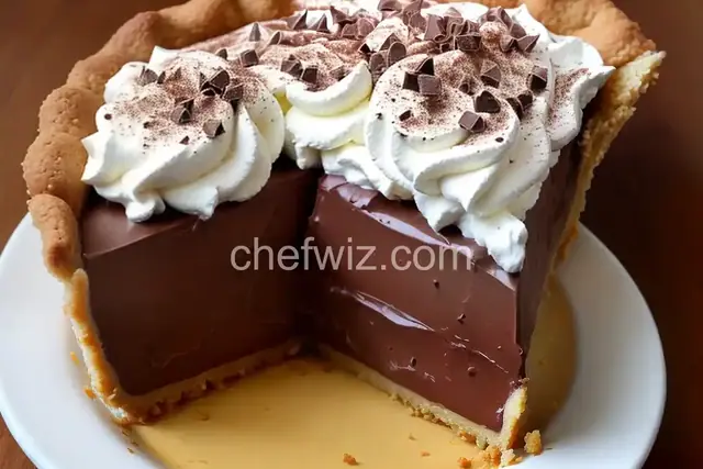 Chocolate Banana Cream Pie