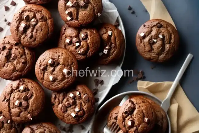 Chocolate Banana Muffins