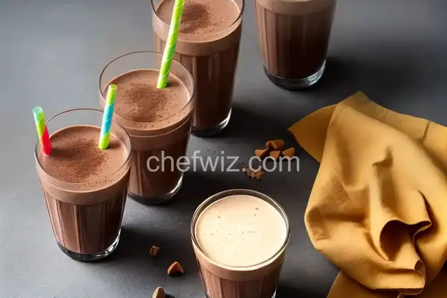 Chocolate Banana Peanut Butter Protein Shake