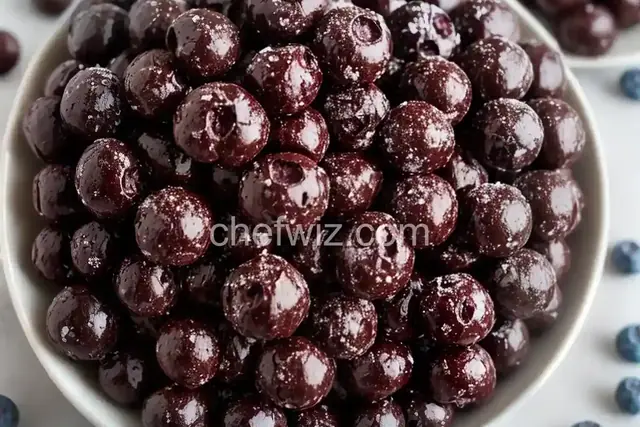 Chocolate Blueberry Clusters