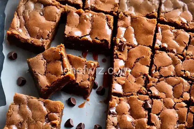 Chocolate Butterscotch Caramel Bars