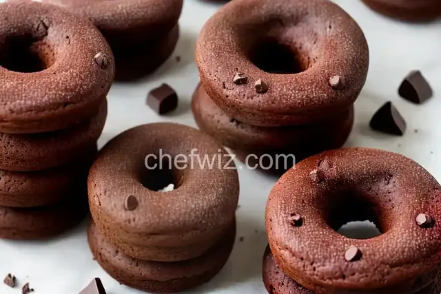 Chocolate Cake Doughnuts Recipe