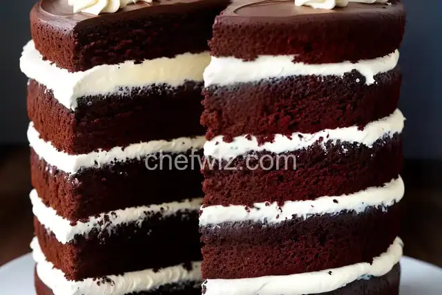 Chocolate Cake with American Buttercream Frosting