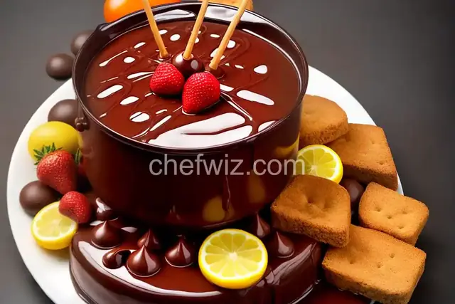 Chocolate Caramel Fondue