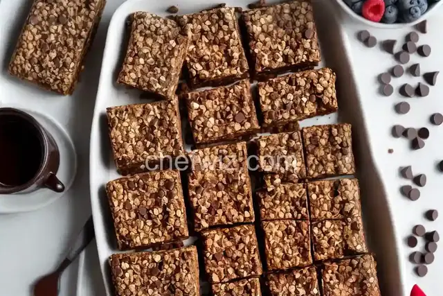 Chocolate Cereal Breakfast Bars