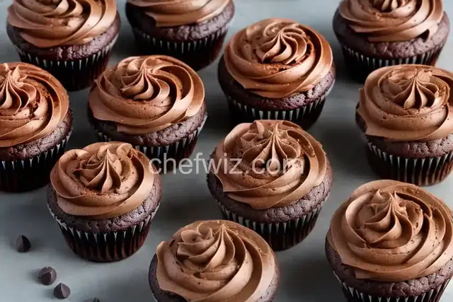 Chocolate Chai Cupcakes