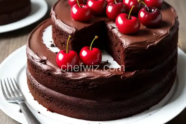 Chocolate Cherry Cake