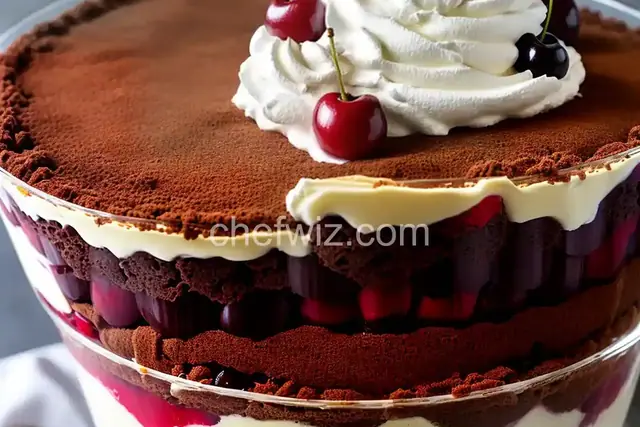 Chocolate Cherry Trifle