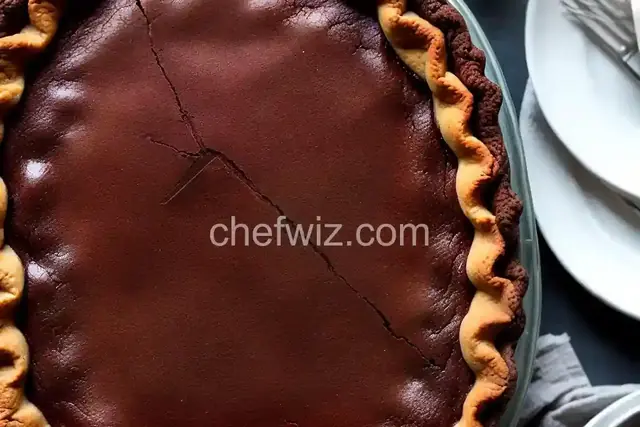 Chocolate Chess Pie