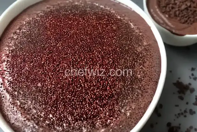 Chocolate Chia Seed Pudding
