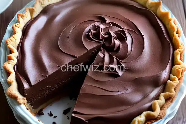Chocolate Chiffon Pie