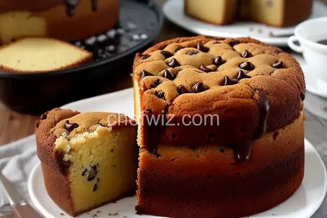 Chocolate Chip-Amaretto Pound Cake