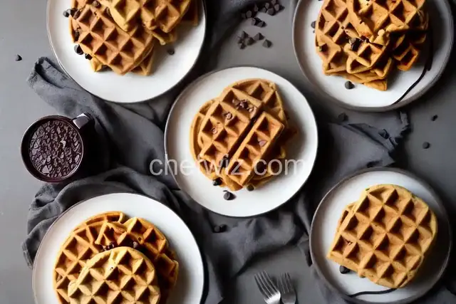 Chocolate Chip Belgian Waffles