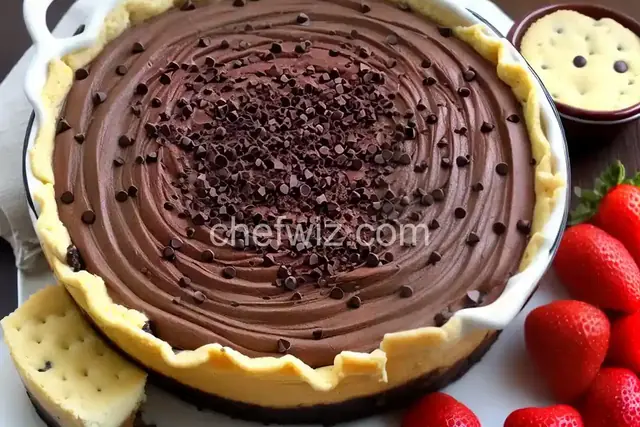 Chocolate Chip Cheesecake Dip