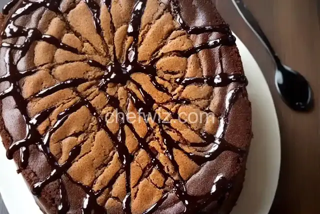 Chocolate Chip Cheesecake with Chocolate Glaze Topping