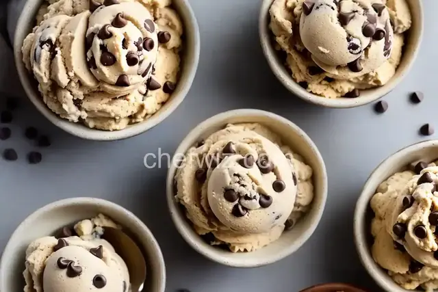 Chocolate Chip Cookie Dough Ice Cream