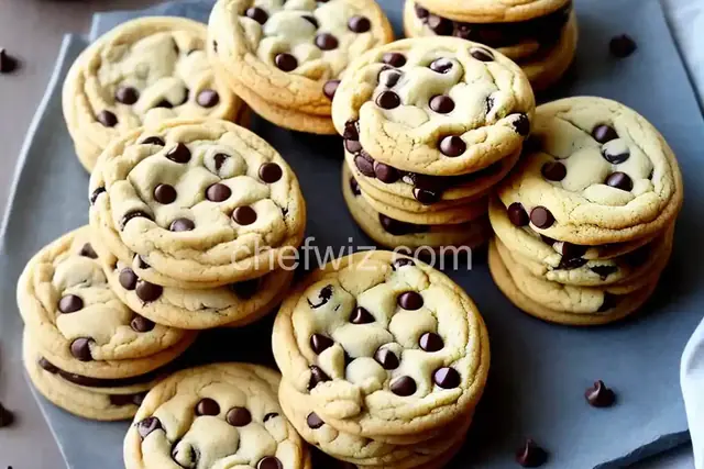 Chocolate Chip Cookie Ice Cream Sandwiches