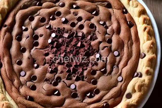 Chocolate Chip Cookie Pie Crust