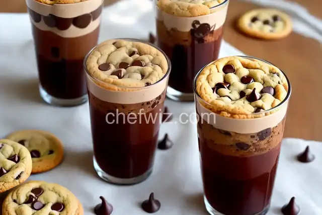 Chocolate Chip Cookie Shooters
