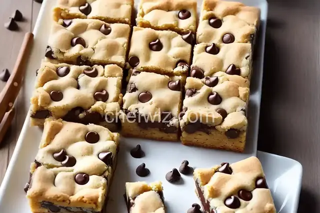 Chocolate Chip Marshmallow Cookie Bars