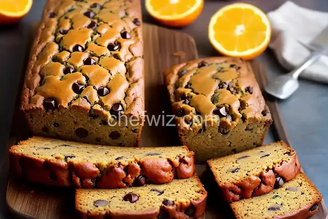 Chocolate Chip Orange Zucchini Bread