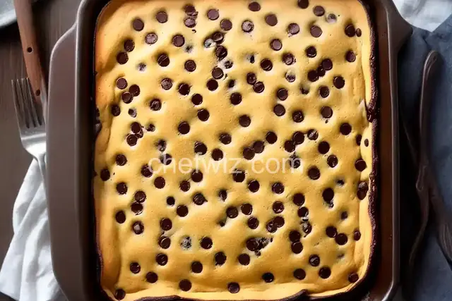 Chocolate Chip Pancake Bake