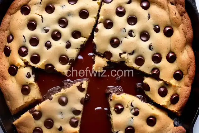 Chocolate Chip Skillet Cookie