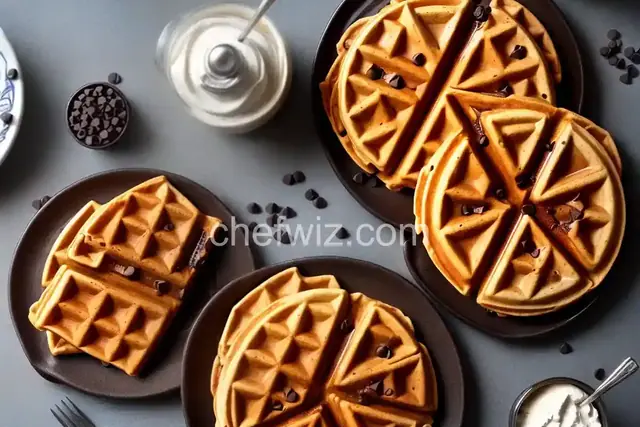 Chocolate Chip Waffles