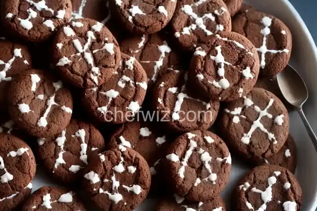 Chocolate-Cinnamon Skeleton Cookies